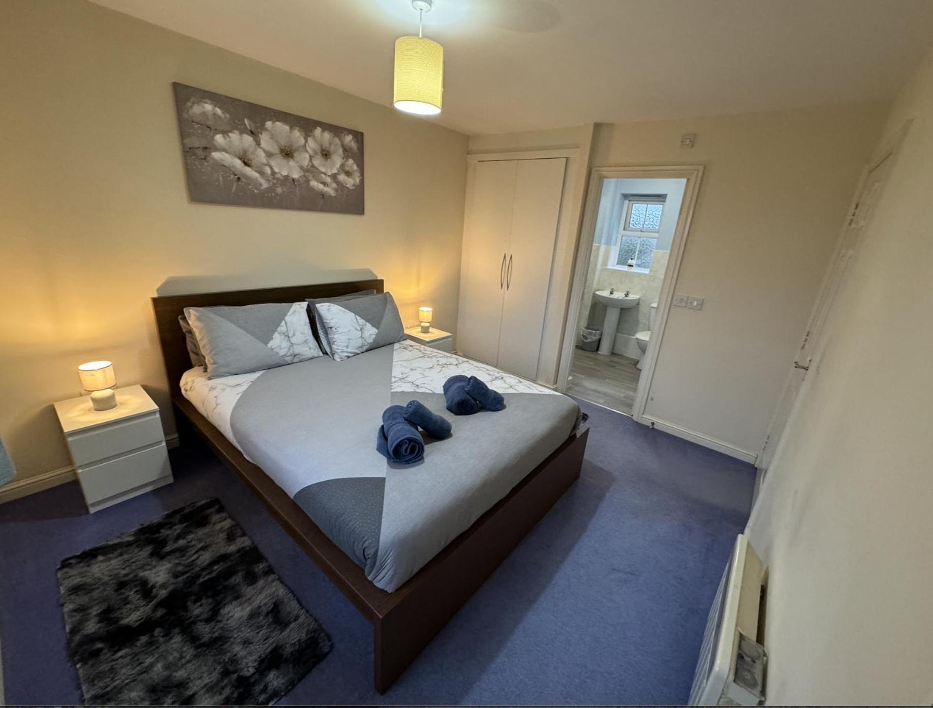 Modern Penthouse Leilighet Wellingborough Eksteriør bilde