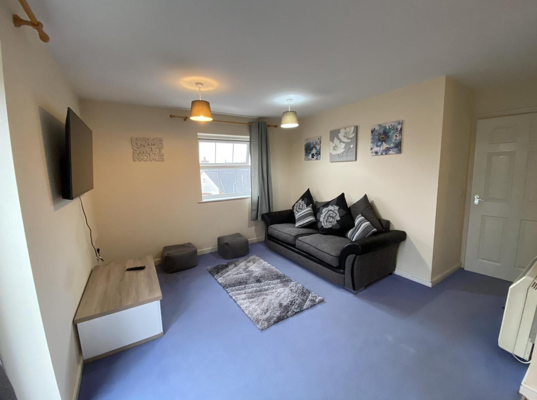 Modern Penthouse Leilighet Wellingborough Eksteriør bilde